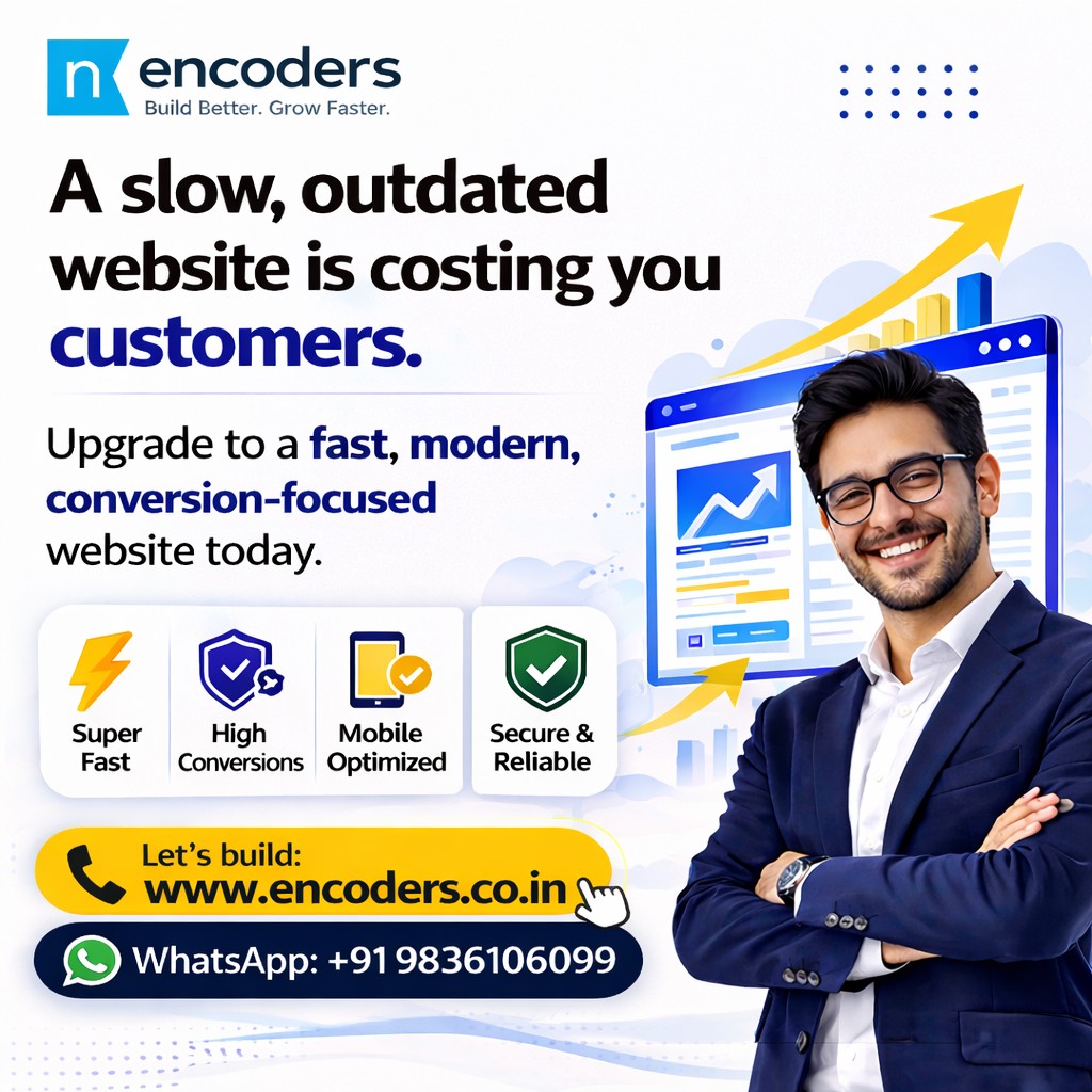 Slow Website? Get Fast, SEO-Optimized Website | Encoders